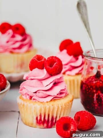 Cupcakes Framboise Mascarpone