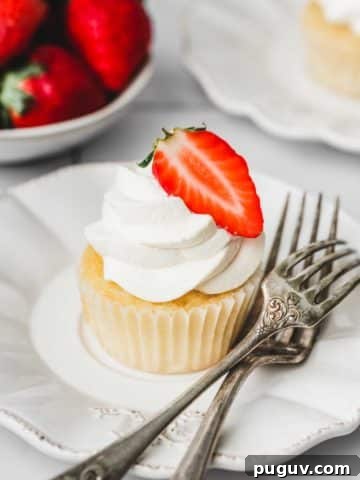 Cupcakes Fraises Mascarpone