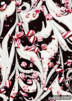 marbled peppermint bark