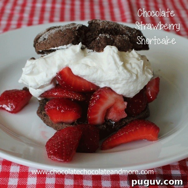 Fresh Strawberry Cobbler Recipe: Homemade Summer Dessert 10 Chocolate Strawberry Shortcake, taking Strawberry Shortcake to the next level!