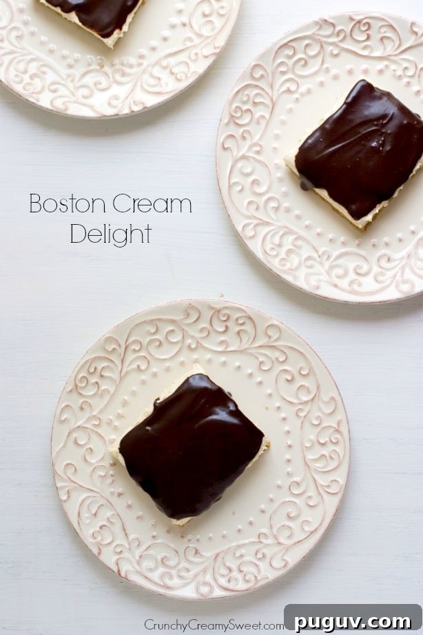 Boston Cream Delight 1 Boston Cream Delight 1