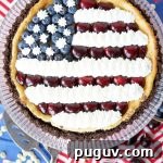 American Flag White Chocolate Cheesecake Recipe for 4th of July 8 American flag white chocolate cheesecake | The Baking Fairy