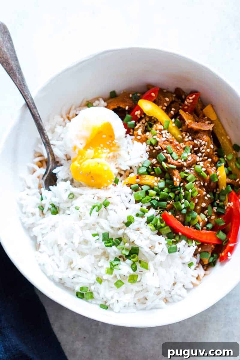 Slow Cooker Gochujang Korean Pork Bulgogi Recipe 3 Easy Slow Cooker Korean Pork Bulgogi recipe that can be made in a crockpot and has spicy gochujang in its marinade. Healthy, yummy stew that's perfect over rice for dinner!