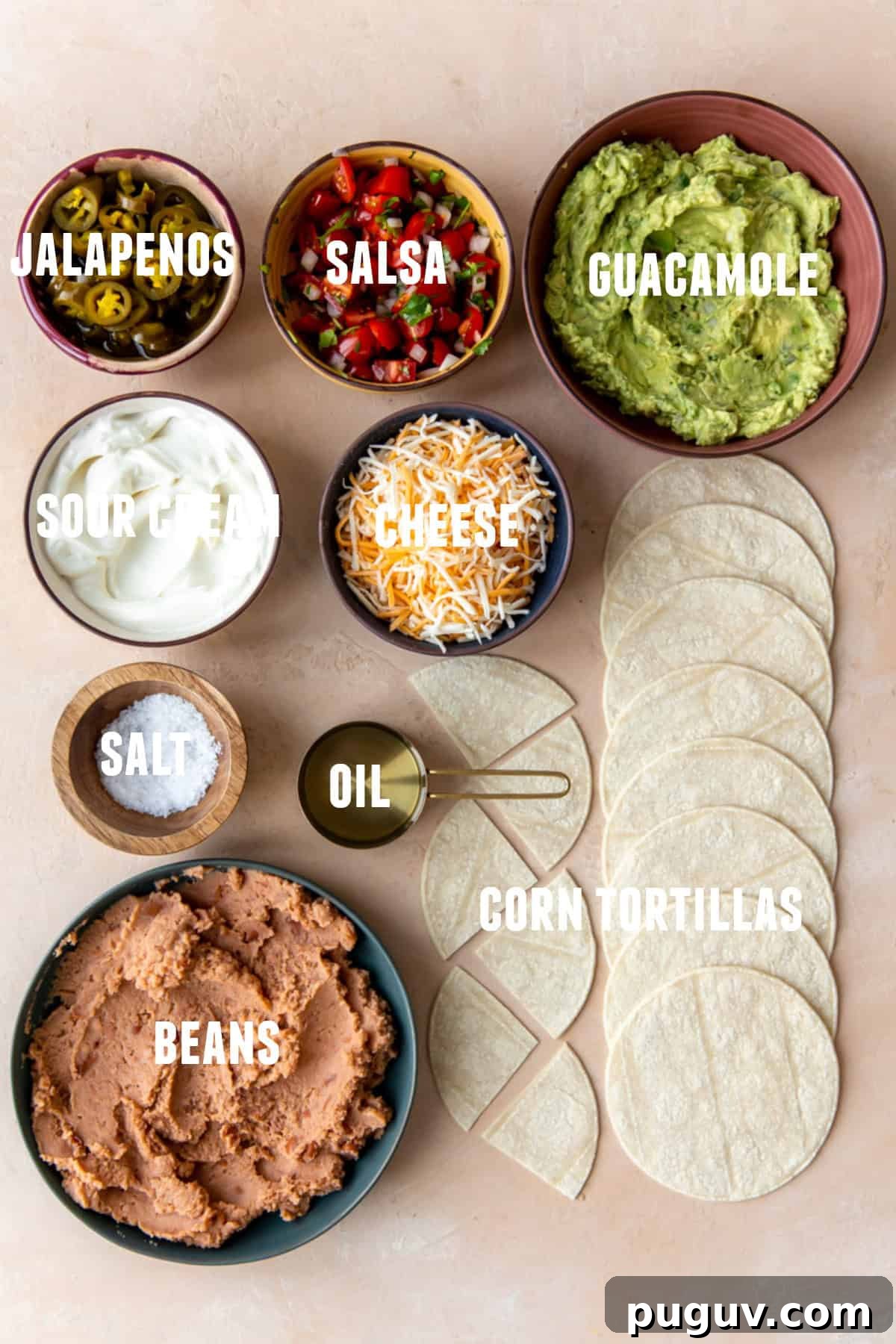 Loaded Texas Nachos Recipe: How to Make Classic Tex-Mex Nachos 5 Ingredients needed to make Texas nachos.
