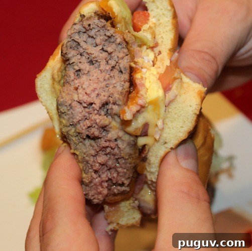 Grill a Perfect Burger: Tips for Juicy, Evenly Cooked Patties 9 Inside Cheese Burger