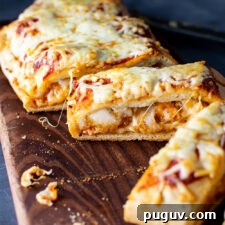 Chicken Parm Calzone Recipe: Crispy Stuffed Sandwich with Marinara 5 img 8057 8