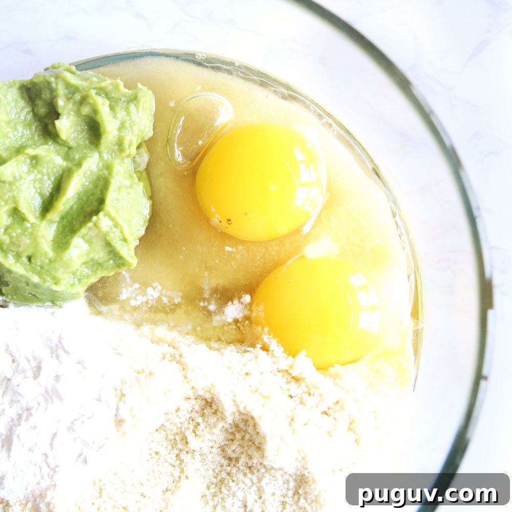 how to make chocolate avocado baked mochi donut