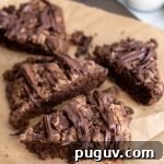 Triple Chocolate Gluten-Free Eggless Scones Recipe 7 img 8163 6
