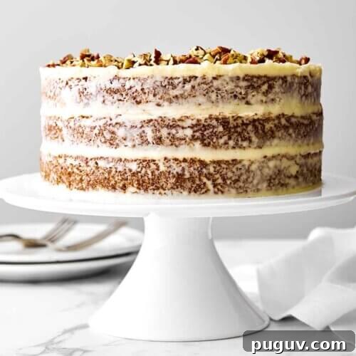 Gluten-free carrot cake.