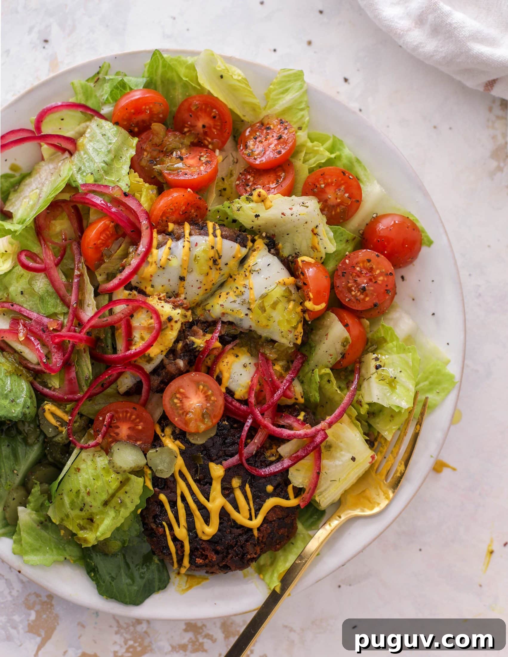 Southwest Black Bean Burger Bowl with Avocado Salsa 11 black bean burger bowls