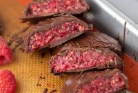No-Bake Raspberry Jam Chocolate Bites Recipe