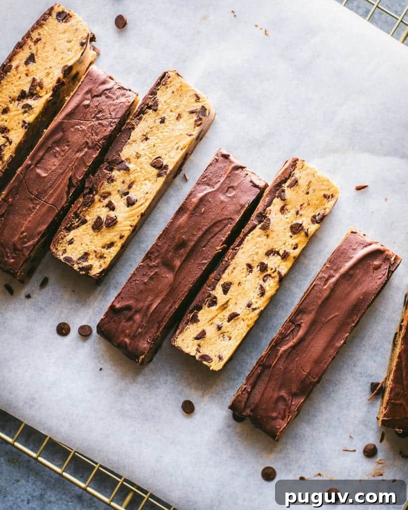 No-Bake Cookie Dough Bars (Vegan & Gluten-Free)