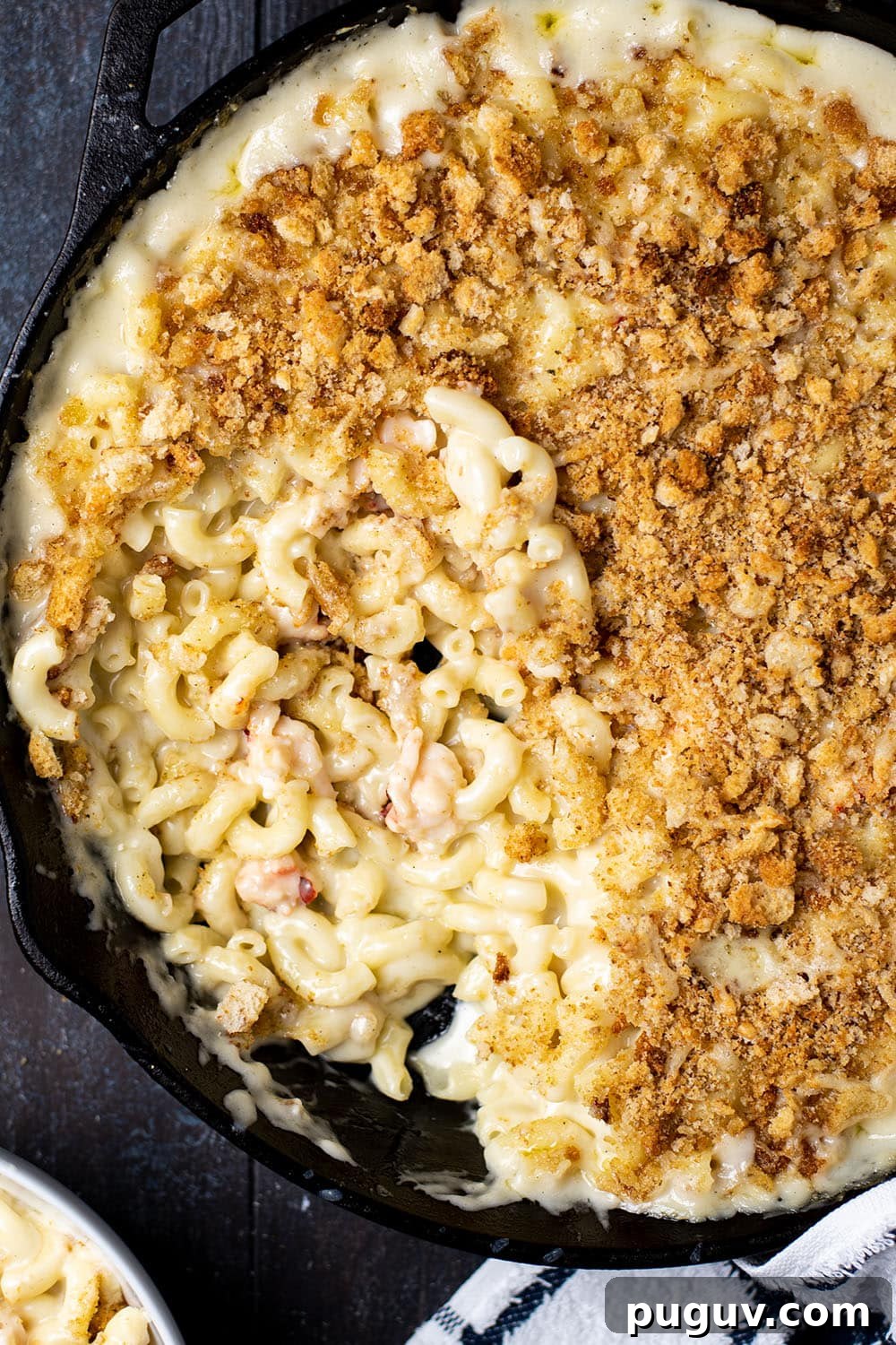 Skillet Lobster Mac and Cheese Recipe