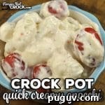 With only four ingredients, this Quick Crock Pot Creamy Gnocchi is easy to throw together and full of flavor!