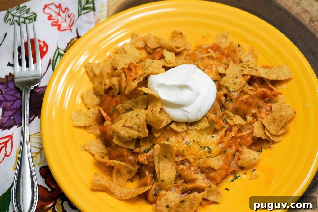 Plate of Chicken Enchiladas with toppings