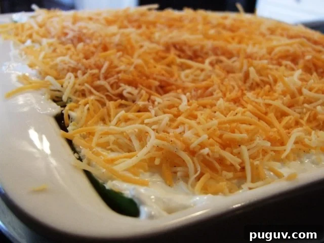 Hatch Chile Lasagne ready for the oven