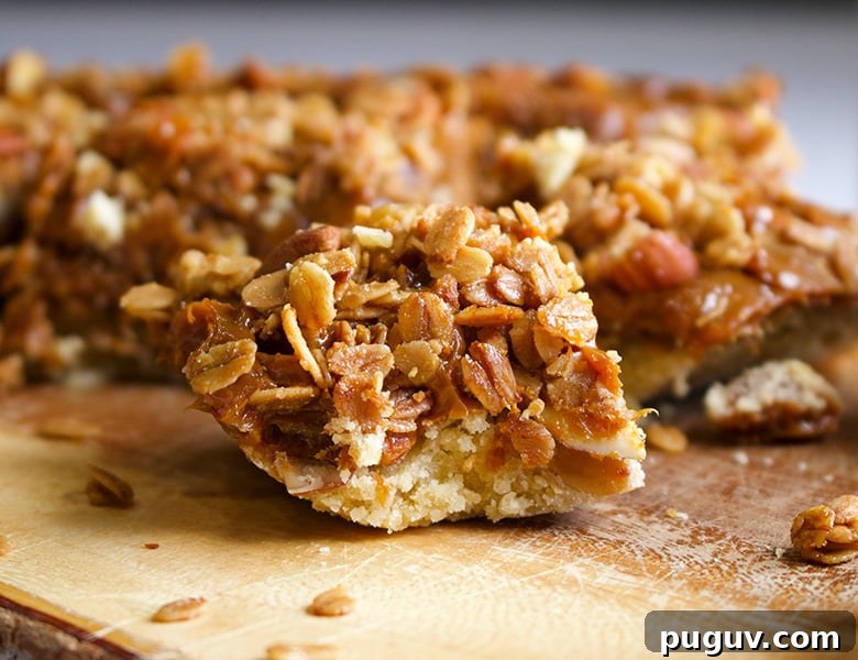 Dulce de Leche Granola Cookie Bars